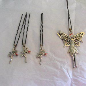 Vintage Bridal Hairpins Fairy